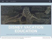 Tablet Screenshot of disneyvacationeducation.com